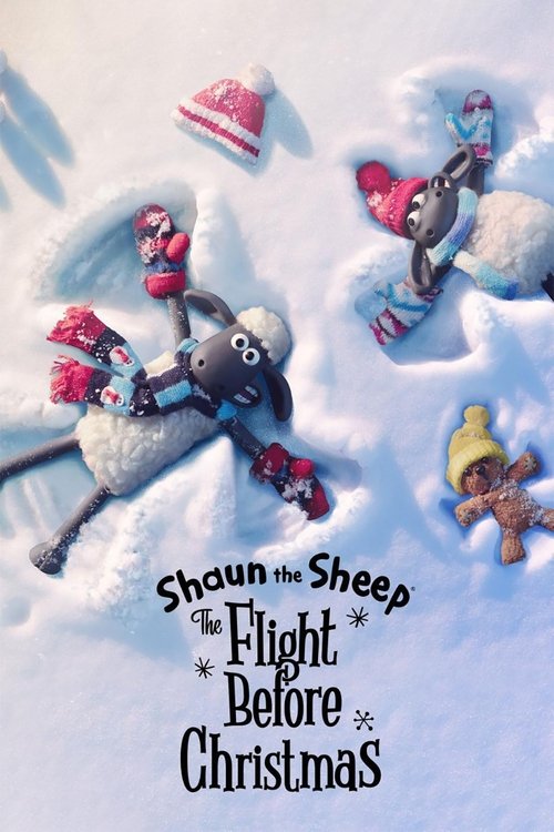 Shaun the Sheep: The Flight Before Christmas (2021) film posteri
