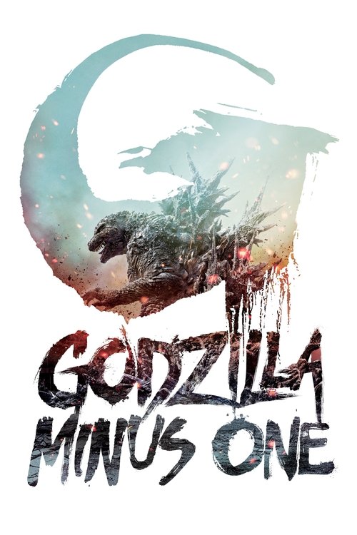 Godzilla Minus One (2023) film posteri