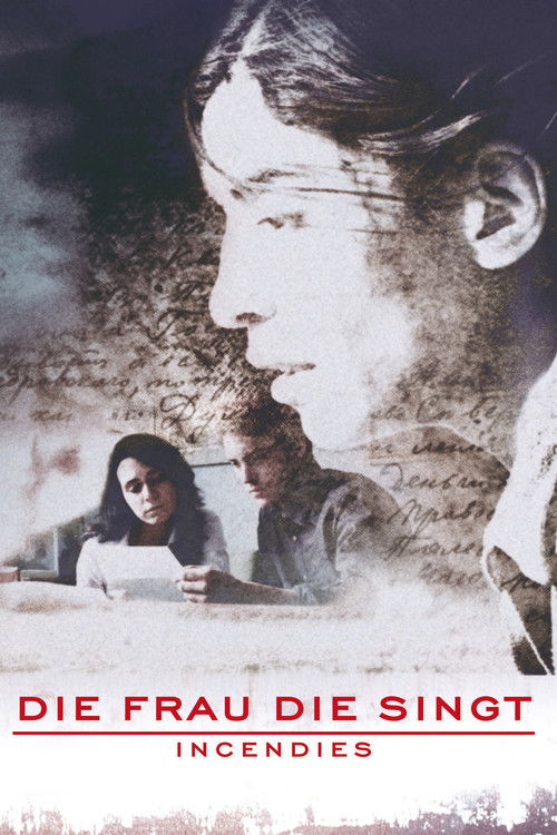 Die Frau die singt – Incendies (2010) film posteri