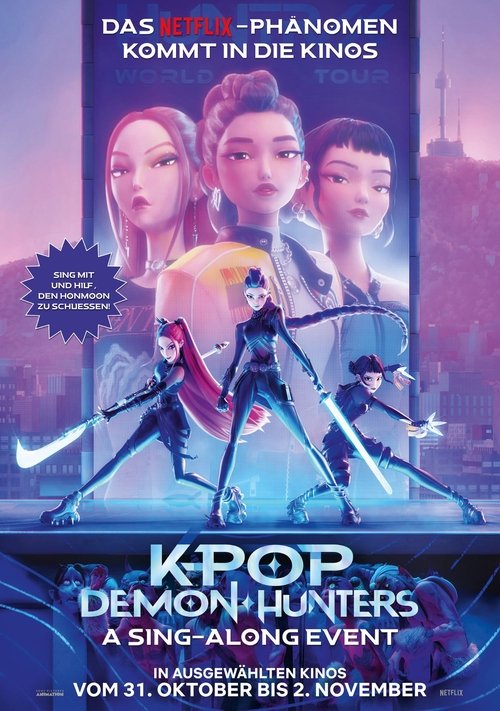 KPop Demon Hunters (2025) film posteri