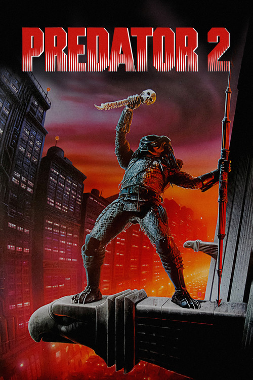 Predator 2 (1990) film posteri