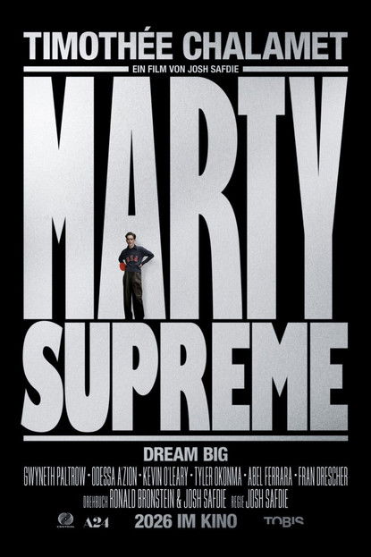 Marty Supreme (2025) film posteri