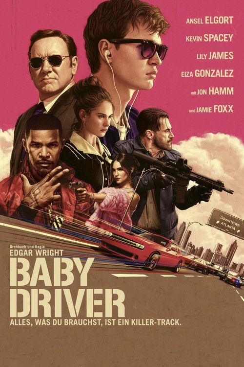 Baby Driver (2017) film posteri
