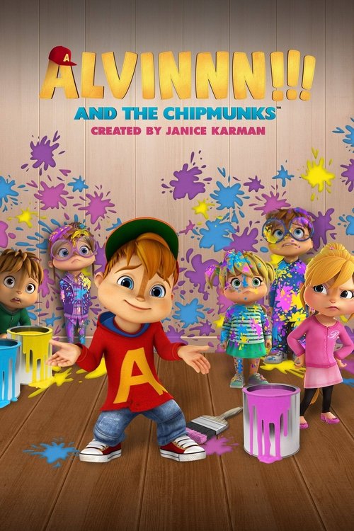 Alvinnn!!! and The Chipmunks (2015) film posteri