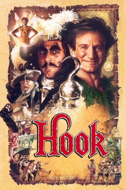 Hook (1991) film posteri