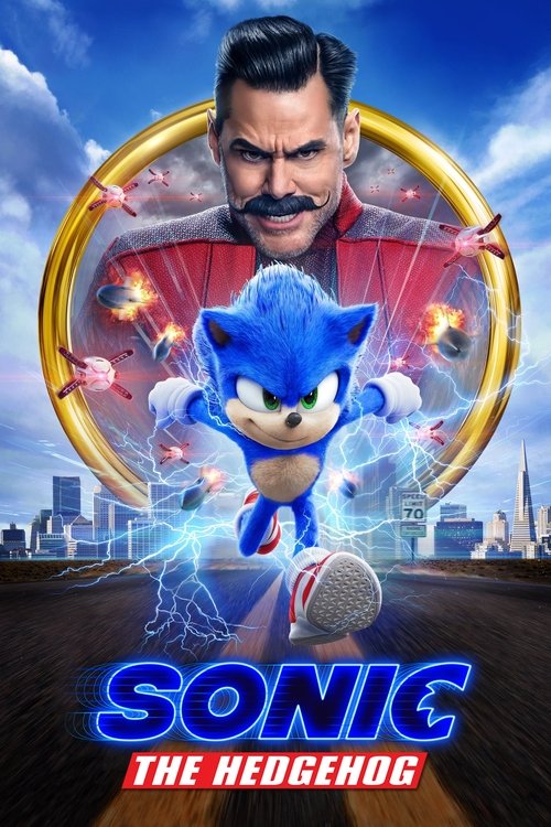 Sonic the Hedgehog (2020) film posteri