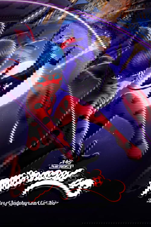 Miraculous: Tales of Ladybug & Cat Noir (2015) film posteri