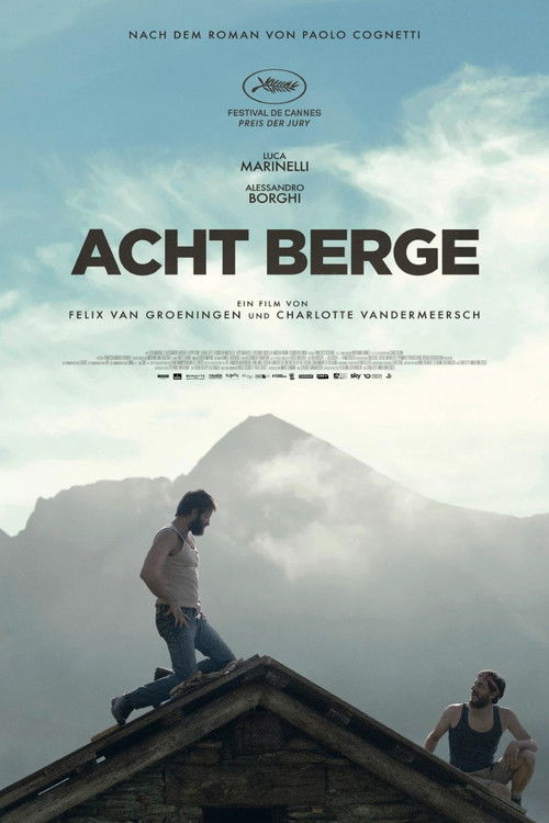 Acht Berge (2022) film posteri