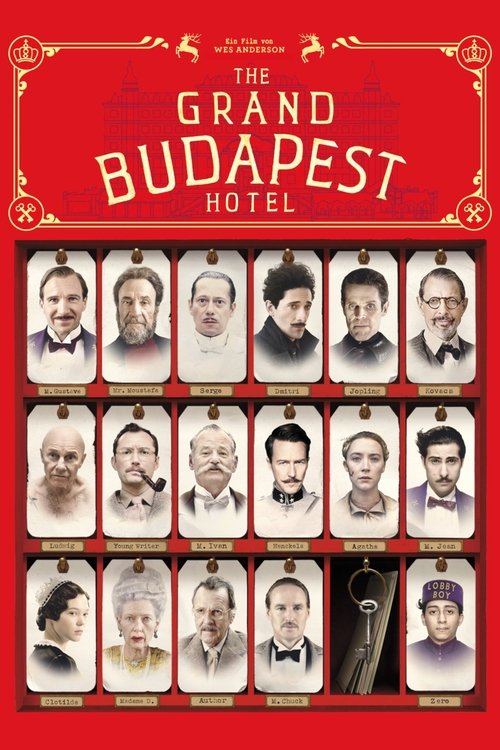 Grand Budapest Hotel (2014) film posteri