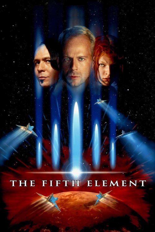 The Fifth Element (1997) film posteri