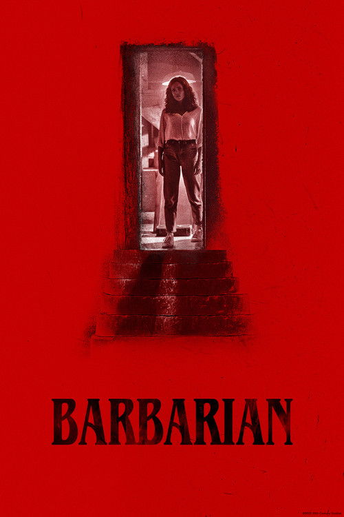 Barbarian (2022) film posteri