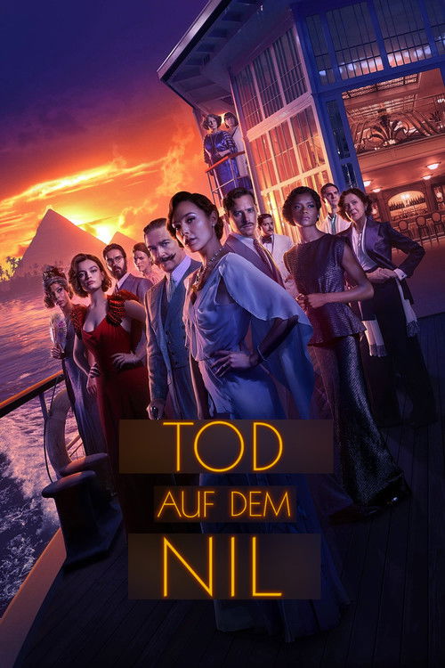Tod auf dem Nil (2022) film posteri