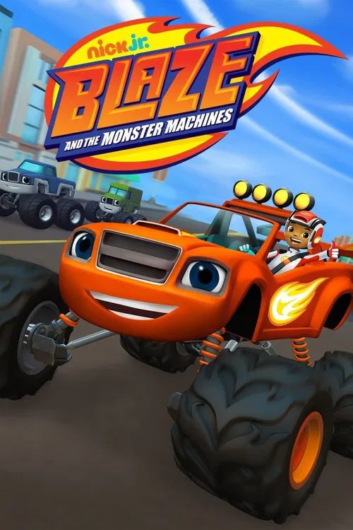 Blaze and the Monster Machines (2014) film posteri