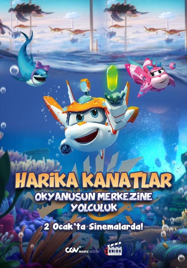 Harika Kanatlar: Okyanusun Merkezine Yolculuk (2026) film posteri