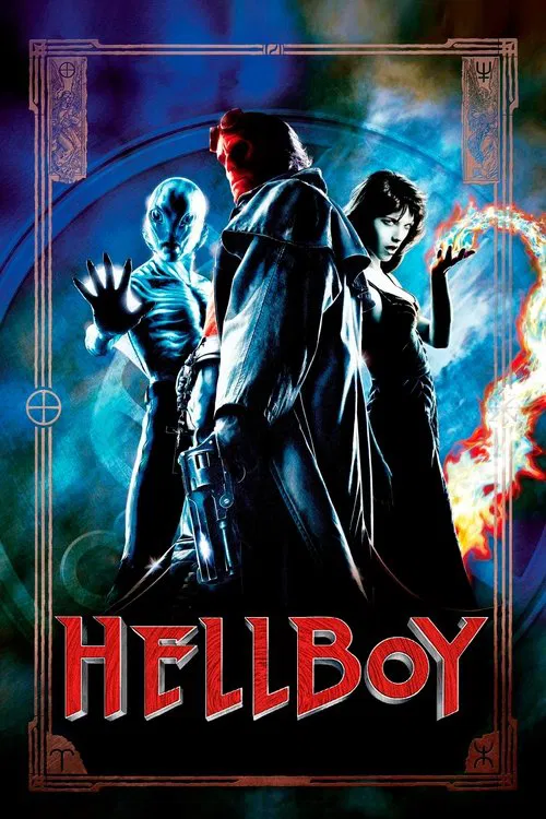 Hellboy (2004) film posteri