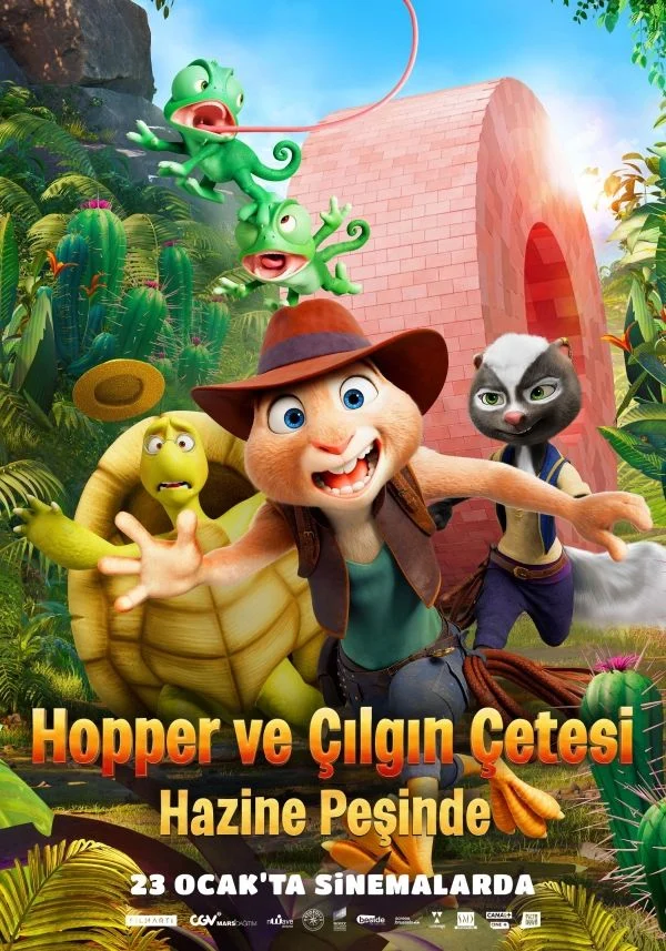 Hopper ve Çılgın Çetesi Hazine Peşinde (2026) film posteri
