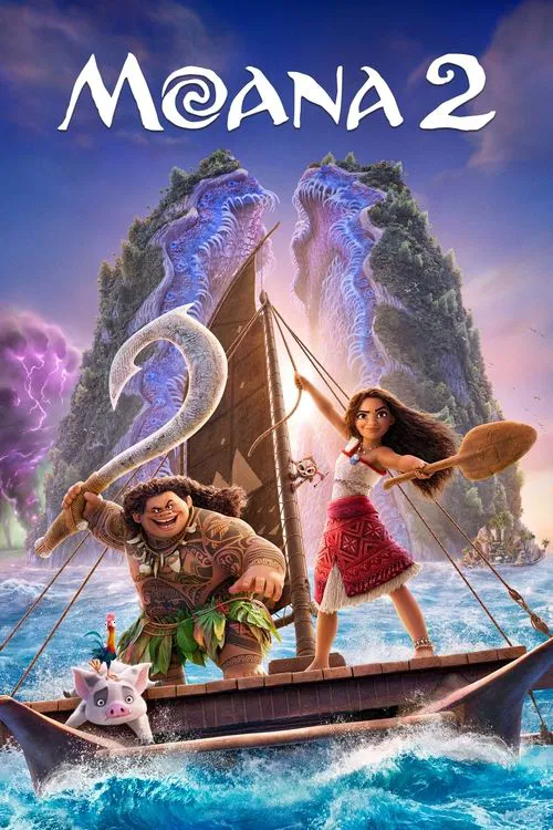 Moana 2 (2024) film posteri