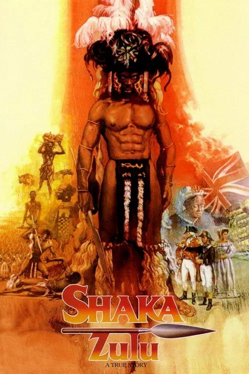 Shaka Zulu (1986) film posteri