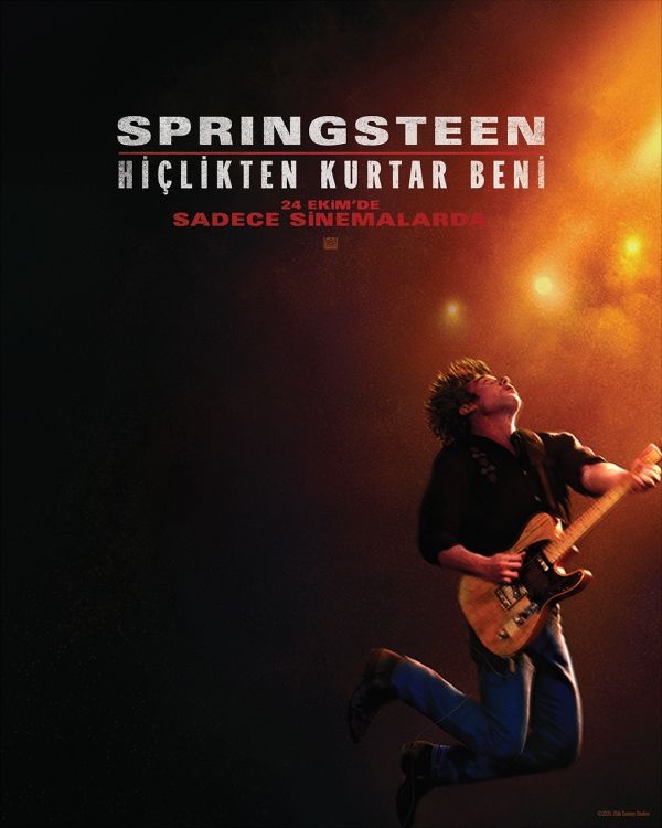 Springsteen Hiçlikten Kurtar Beni (2025) film posteri