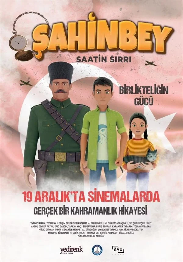 Şahinbey: Saatin Sırrı (2025) film posteri