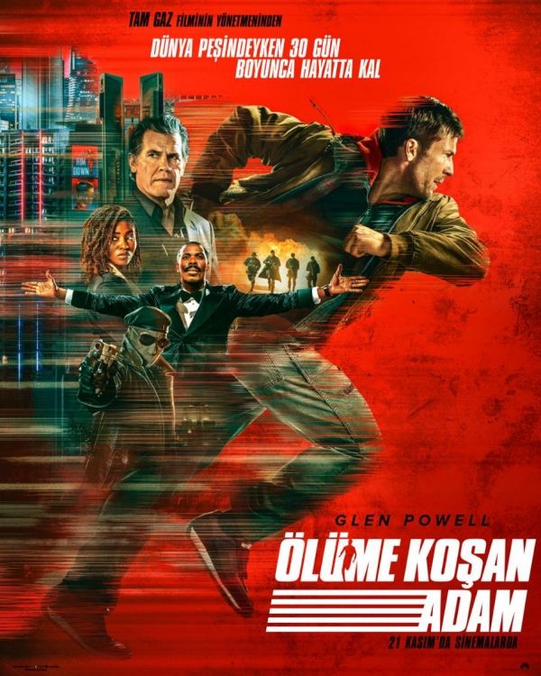 Ölüme Koşan Adam (2025) film posteri