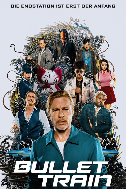 Bullet Train (2022) film posteri