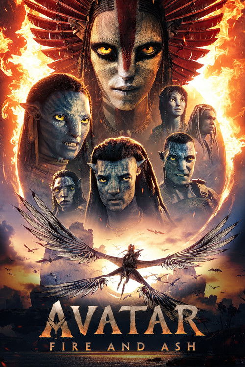 Avatar: Fire and Ash (2025) film posteri