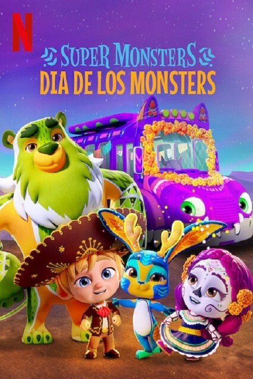 Super Monsters: Dia de los Monsters (2020) film posteri