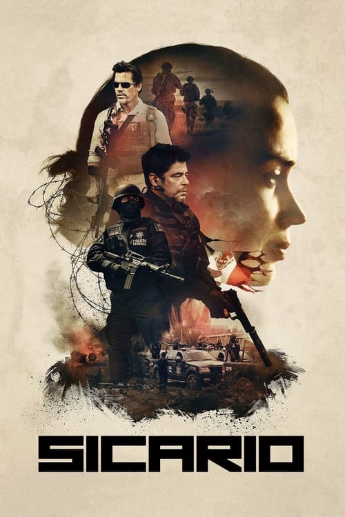 Sicario (2015) film posteri