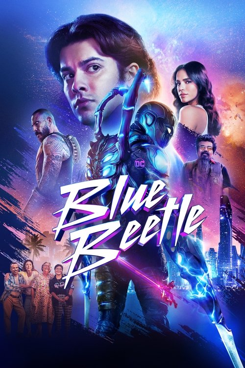 Blue Beetle (2023) film posteri