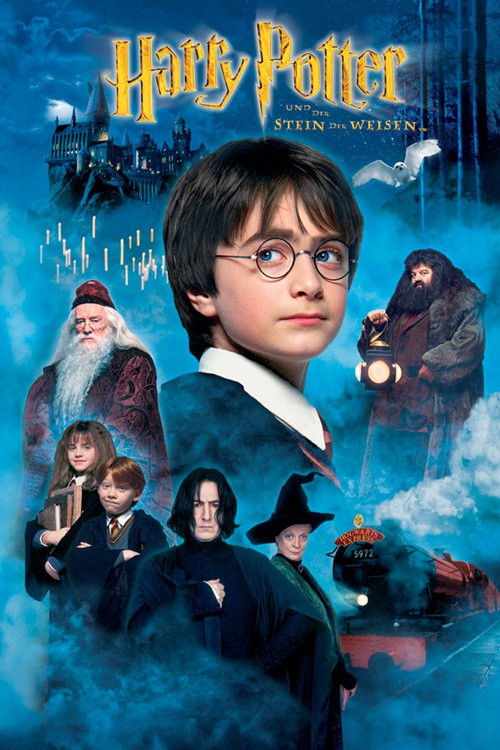 Harry Potter und der Stein der Weisen (2001) film posteri