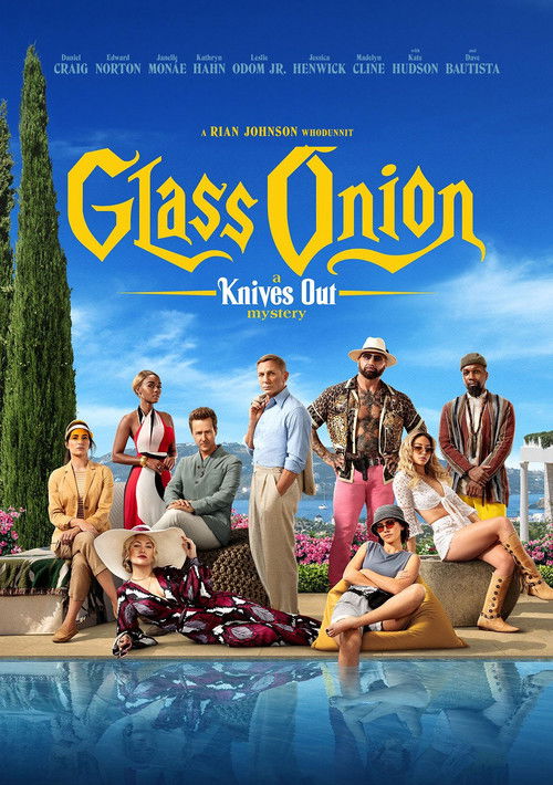 Glass Onion: A Knives Out Mystery (2022) film posteri
