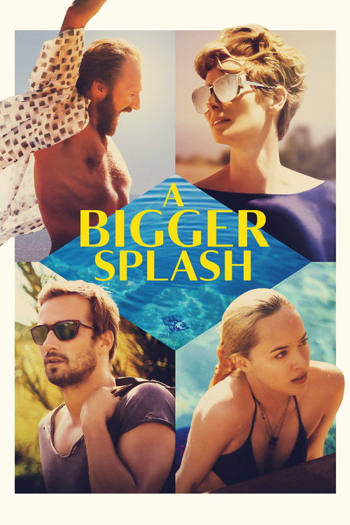 A Bigger Splash (2015) film posteri
