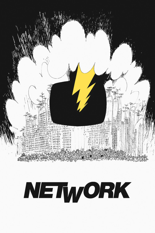 Network (1976) film posteri