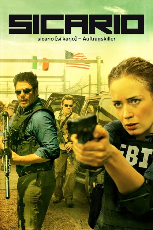 Sicario (2015) film posteri