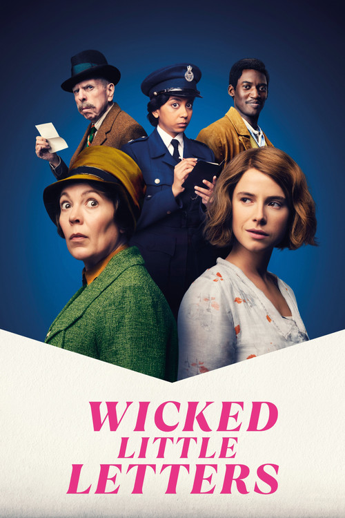 Wicked Little Letters (2024) film posteri