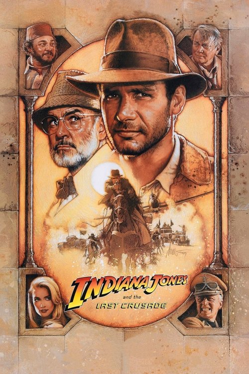 Indiana Jones and the Last Crusade (1989) film posteri