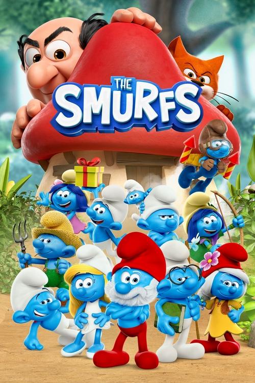 The Smurfs (2021) film posteri