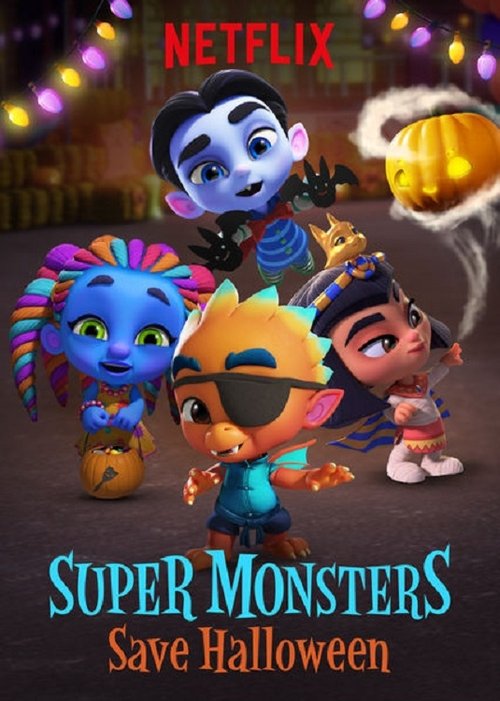 Super Monsters Save Halloween (2018) film posteri