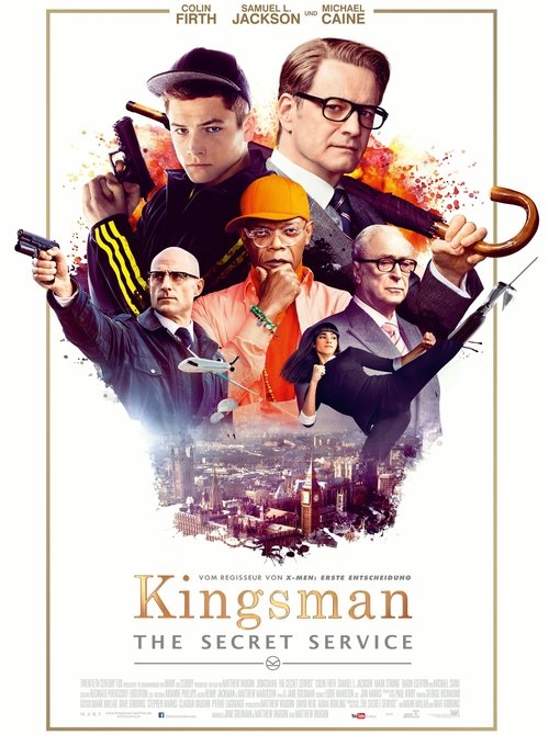 Kingsman: The Secret Service (2014) film posteri