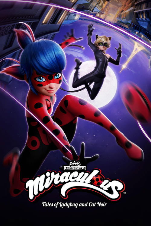 Miraculous: Tales of Ladybug & Cat Noir (2015) film posteri