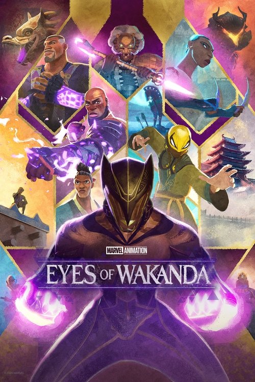 Eyes of Wakanda (2025) film posteri