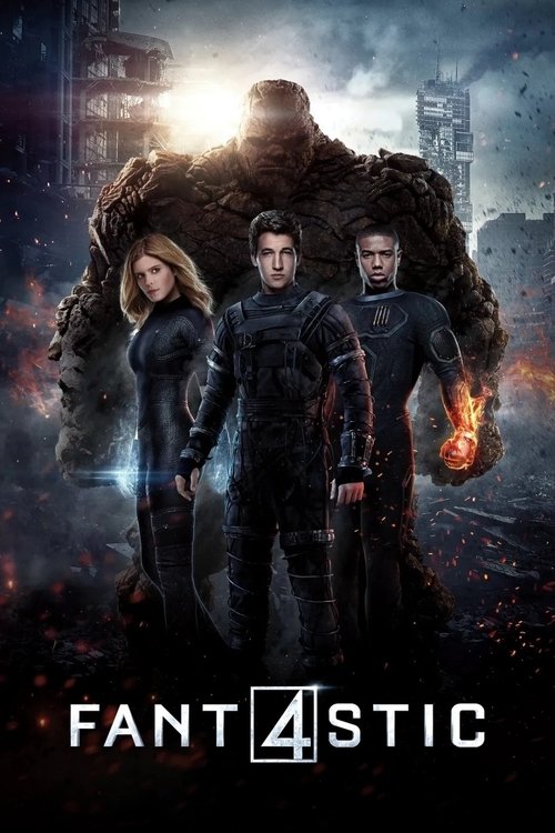 Fantastic Four (2015) film posteri
