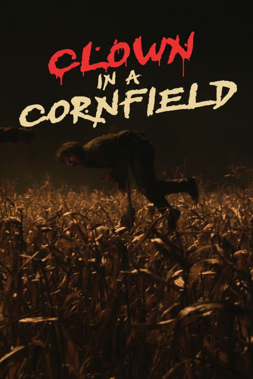 Clown in a Cornfield (2025) film posteri