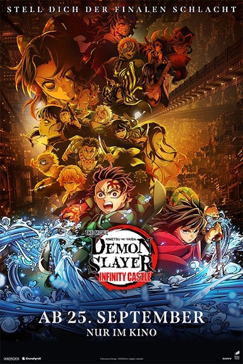 Demon Slayer: Kimetsu no Yaiba Infinity Castle (2025) film posteri