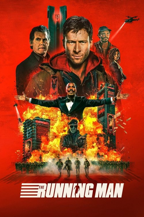 The Running Man (2025) film posteri