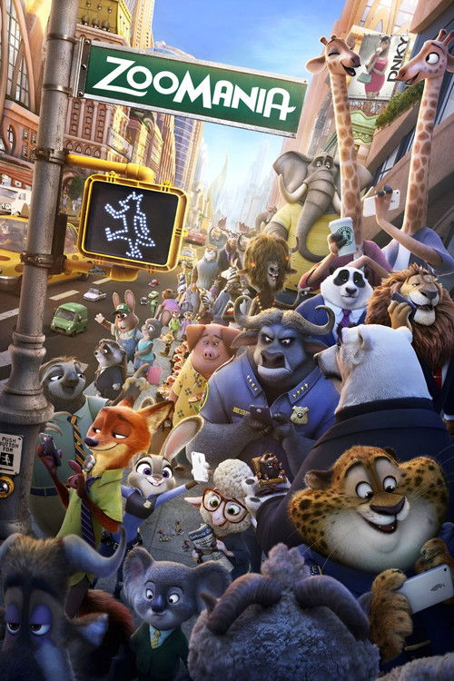 Zoomania (2016) film posteri