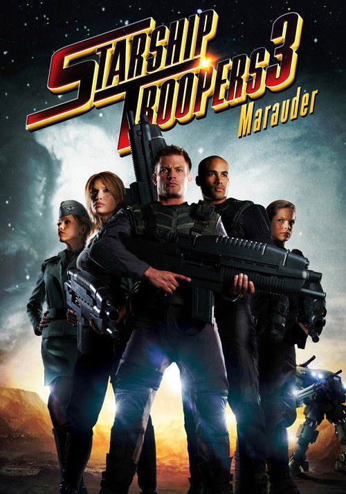 Starship Troopers 3: Marauder (2008) film posteri