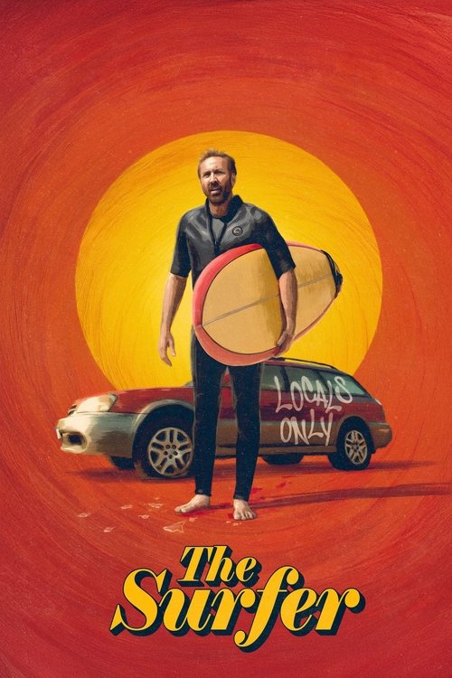 The Surfer (2025) film posteri
