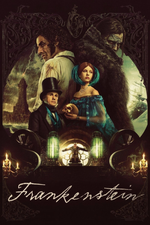 Frankenstein (2025) film posteri
